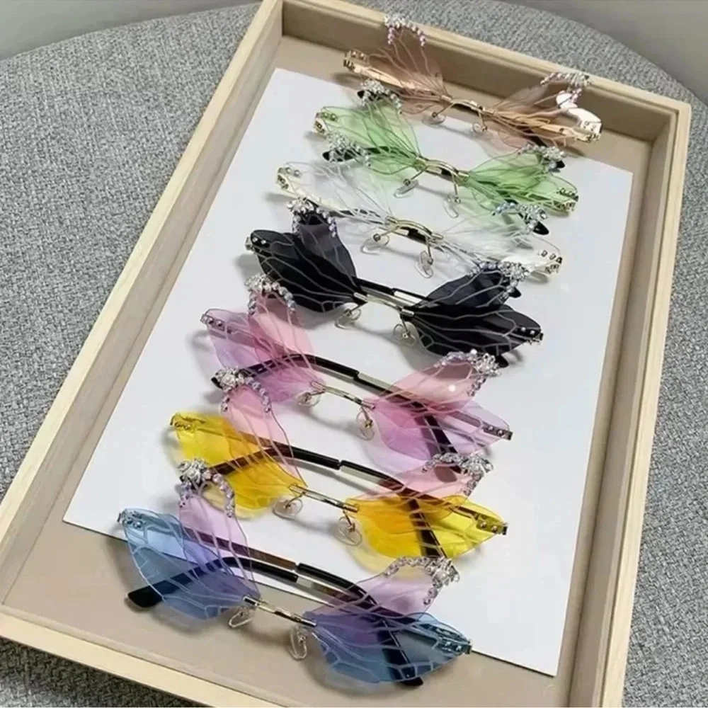 Dragonfly Wings Purplish Sunglasses